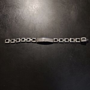 🎈5/$15 Bundle 🎈Antique Speidel stainless steel ID bracelet